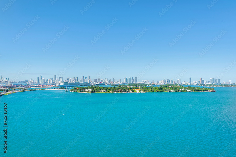 Photo of the view taken in Miami Florida
