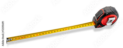Fotografía Measuring tape showing length 30 cm isolated