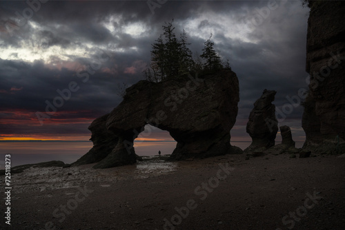Fotografia HOPEWELL ROCKS BEACH