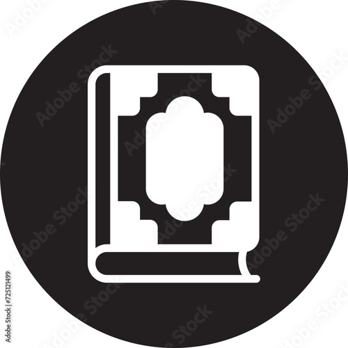 Quran glyph icon