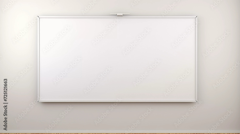 Mockup. Business Presentation: White Presentation Board Mockup. Business Presentation: White Presentation Board