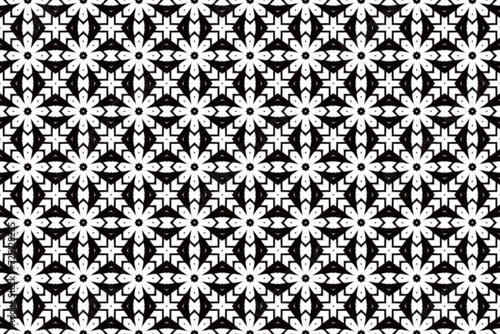 Seamless Art Design Geometric Texture Pattern.