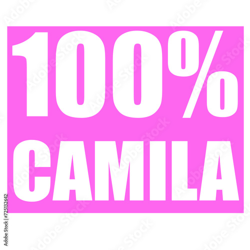 Camila name 100 percent png