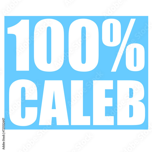 Caleb name 100 percent png