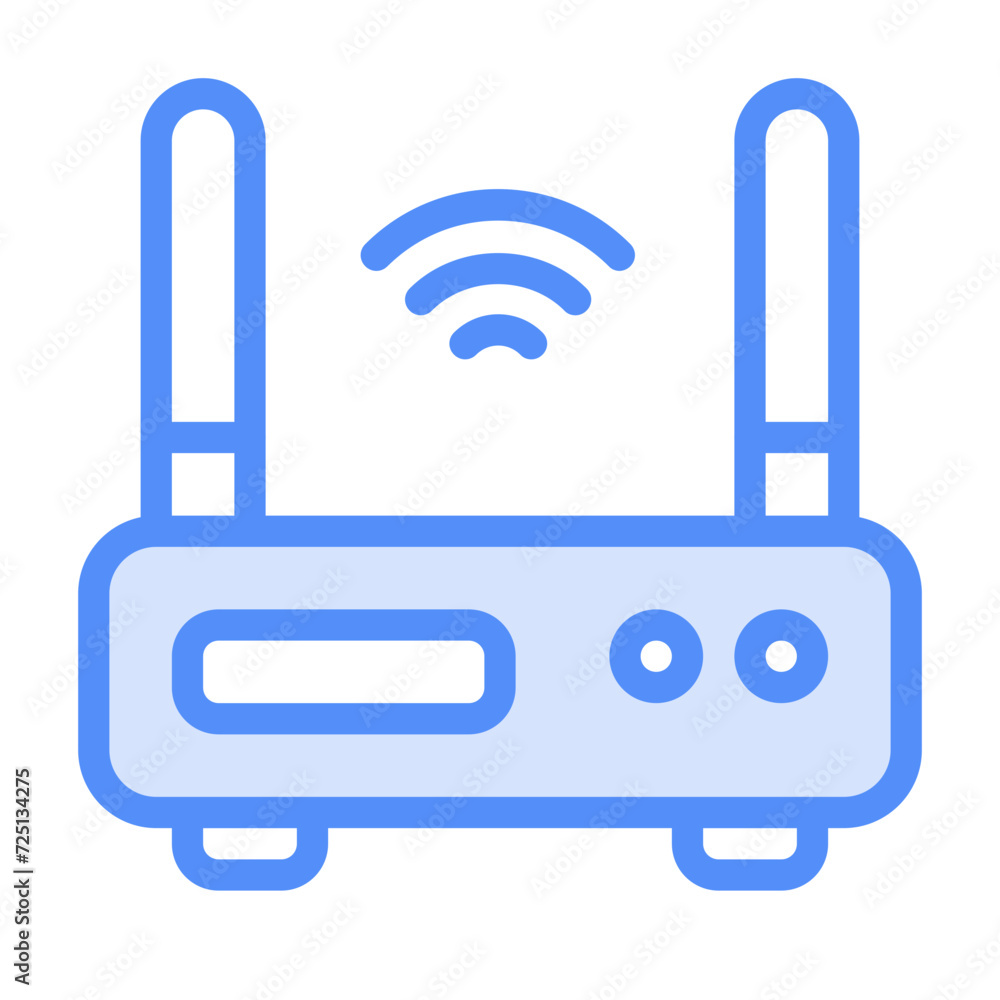 Router Linear Color Style Router Linear Color Style