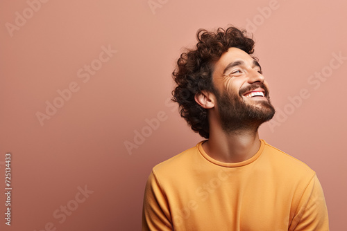 Happy Man Stock Photos - Capturing the Essence of Joy and Positivity in Everyday Life, Perfect for Lifestyle and Wellness Projects, Generated AI © overlays-textures