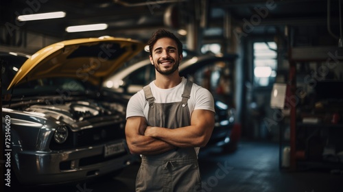 Young male mechanic © Michael