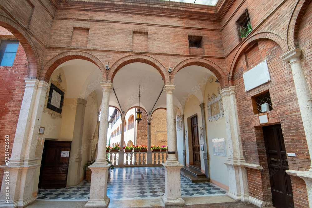 The Shrine of the House of Saint Catherine - Siena - Italy