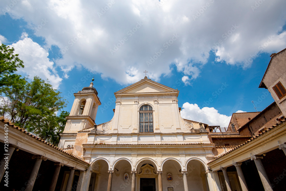 Fototapeta premium Basilica of San Clemente - Rome - Italy