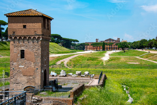 Photography Moletta Tower - Rome - Italy