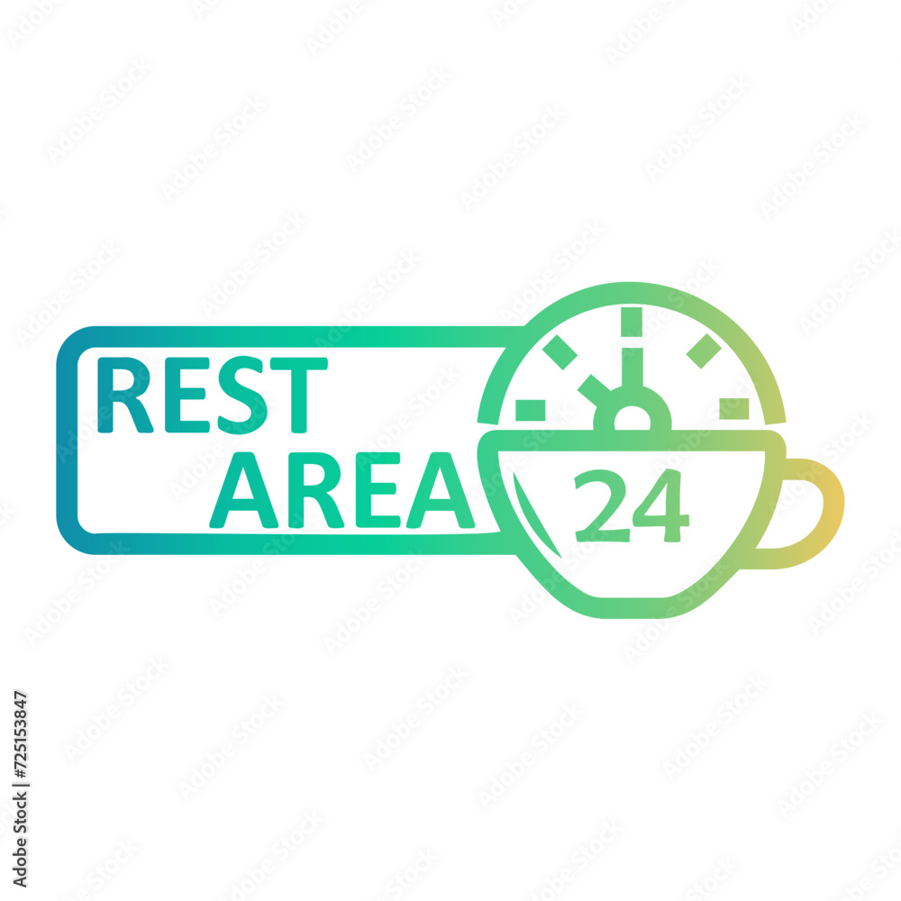 rest area icon rest area icon