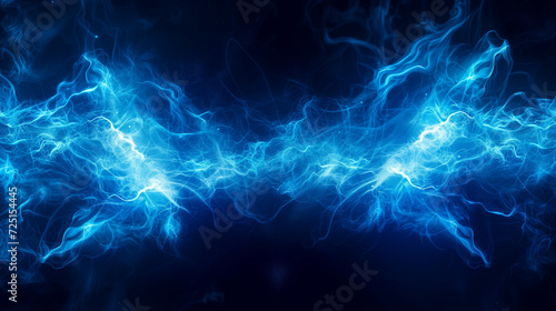 Electric blue neon glow, vibrant and energetic, futuristic and dynamic background