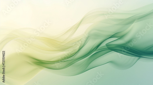 Soft green gradient, smooth transition for a simple and calming background