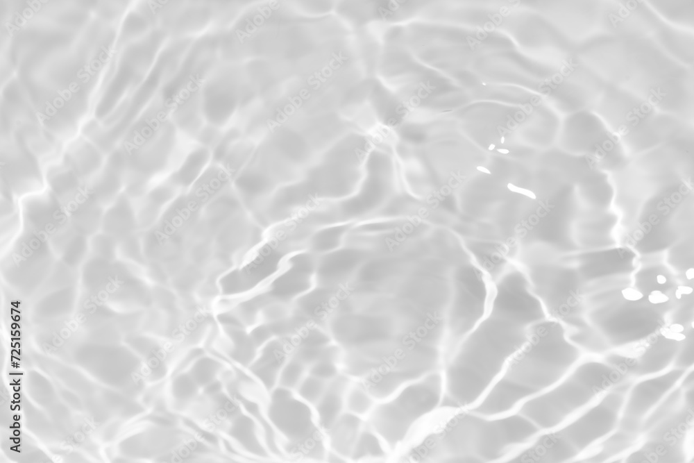 White water with ripples on the surface. Defocus blurred transparent white colored clear calm water surface texture with splashes and bubbles. Water waves with shining pattern texture background. White water with ripples on the surface. Defocus blurred transparent white colored clear calm water surface texture with splashes and bubbles. Water waves with shining pattern texture background.