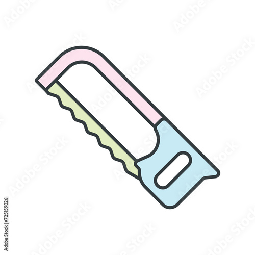 Saw icon vector design templates simple and modern