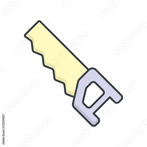 Saw icon vector design templates simple and modern