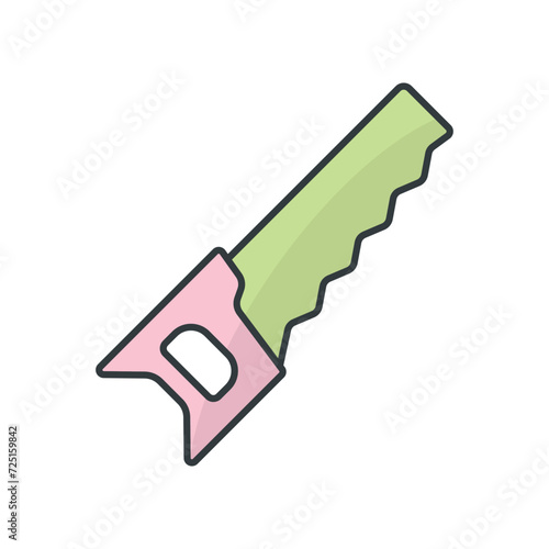 Saw icon vector design templates simple and modern