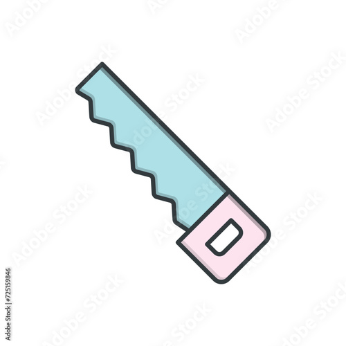 Saw icon vector design templates simple and modern