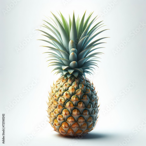 pineapple fruit  tropical fruit  healthy nutrition concept  juicy pineapple  pi  a  Ananas                Healthy Eating Food  high quality portrait  isolated white background. diet and healthy eating. 