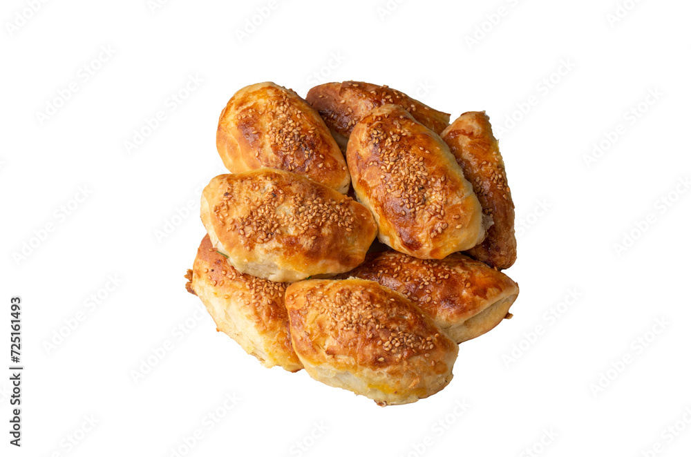 Turkish cuisine; Handmade Cheese Pastry (Turkish name; peynirli pogaca) Turkish cuisine; Handmade Cheese Pastry (Turkish name; peynirli pogaca)