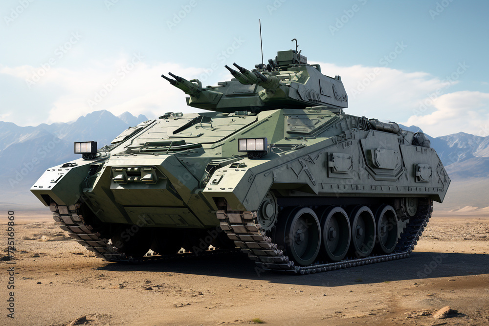 armoured infantry fighting vehicle 3D rendering armoured infantry fighting vehicle 3D rendering