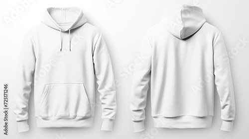 Hoodie isolated on white background , 