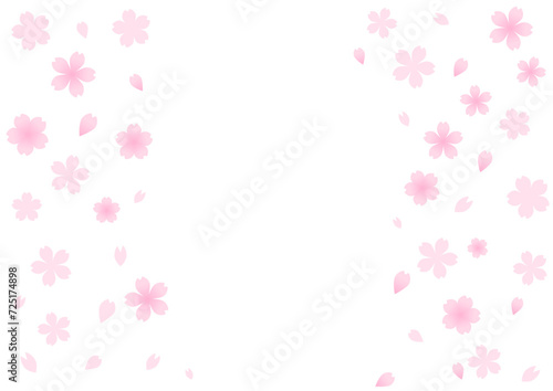 桜の背景