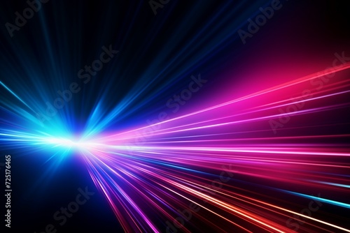 Neon fiber optic lines abstract texture background