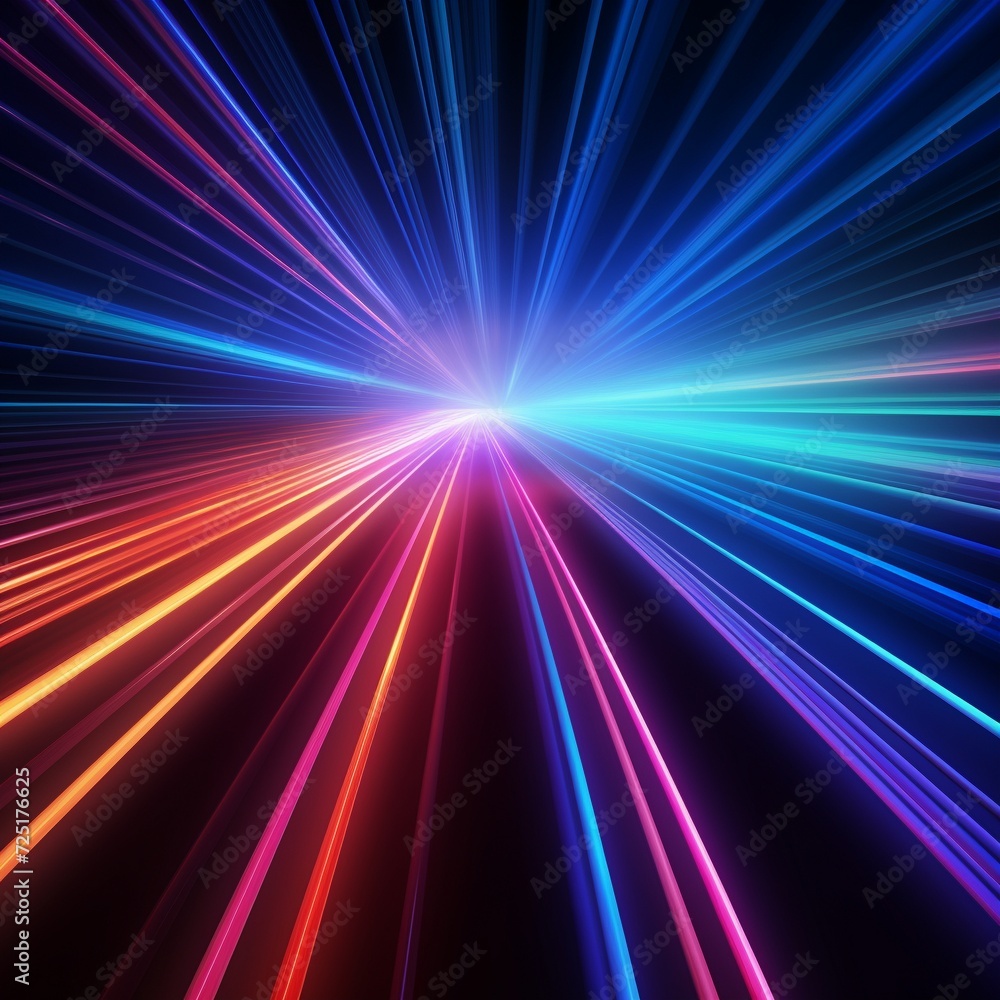 Neon fiber optic lines abstract texture background Neon fiber optic lines abstract texture background