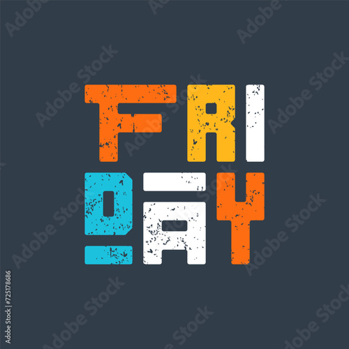 Friday Lettering Style