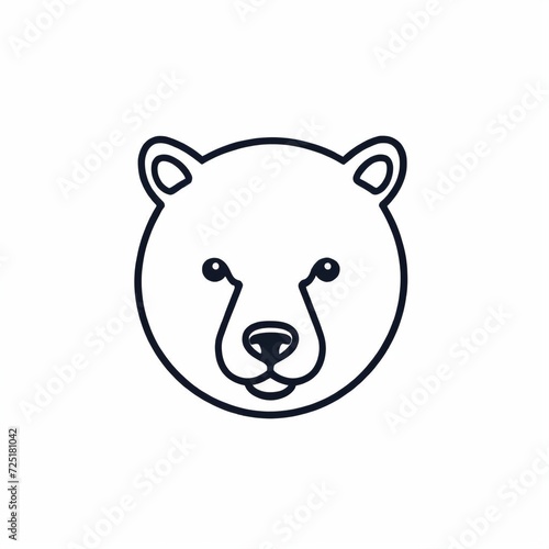 Bold Monochromatic Animal Vector Icon