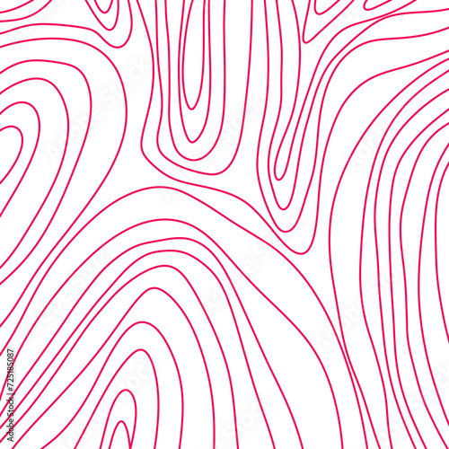 Abstract Topography Lines Background