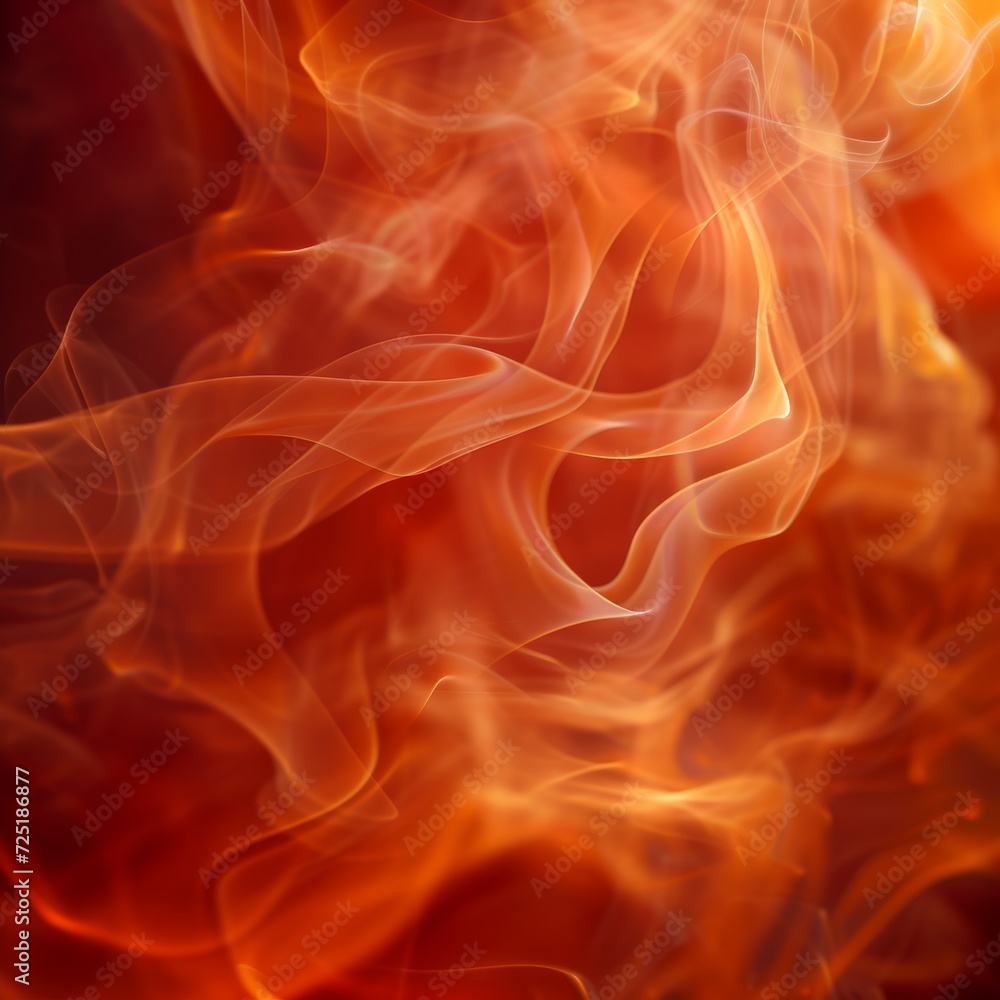Fiery Abstracts: Artistic Interpretation of Holi Festival Flames