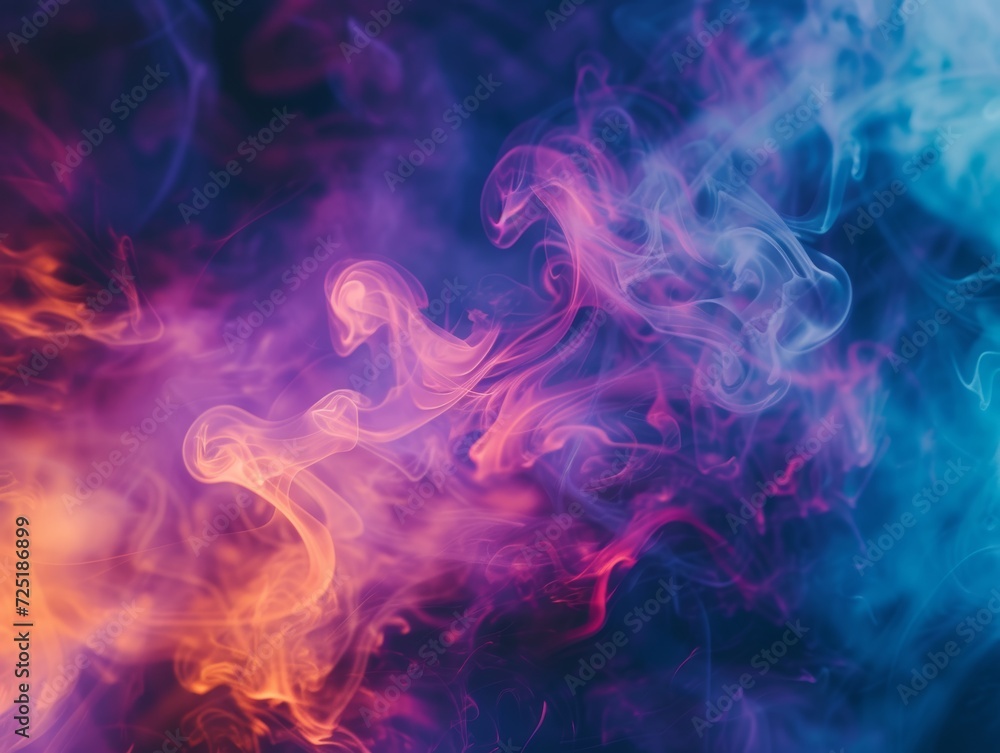 Colorful Smoke Artistry Colorful Smoke Artistry