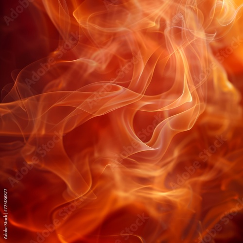 Fiery Abstracts: Artistic Interpretation of Holi Festival Flames