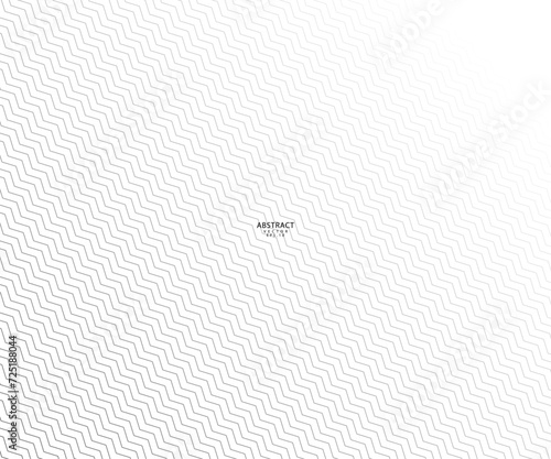 Zig Zag lines pattern. Wavy line background. Wave texture vector - illustration