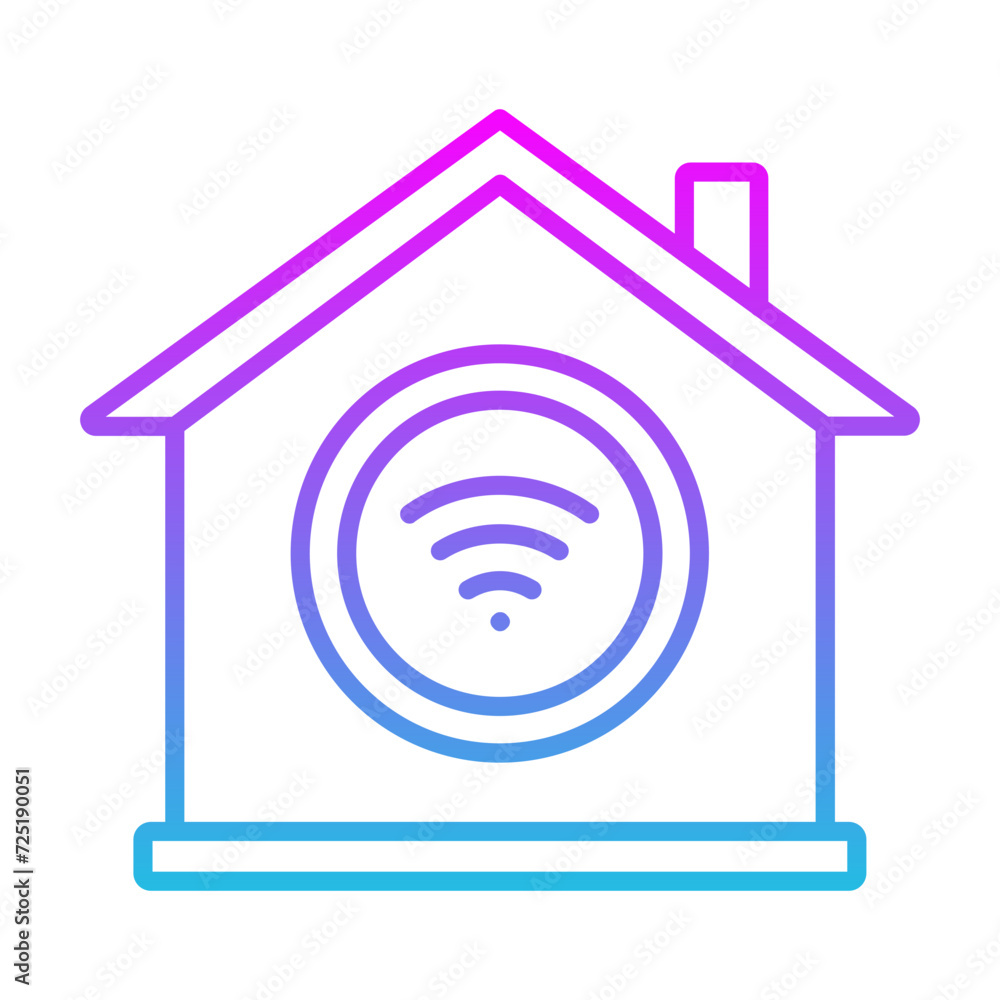 Home Wifi Icon Home Wifi Icon