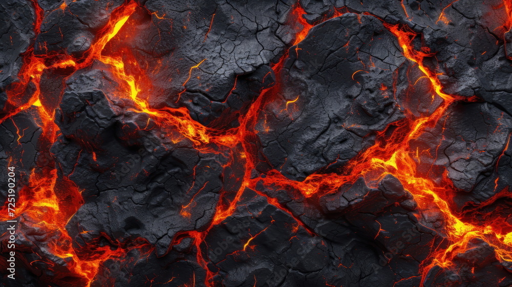Lava texture fire background, crack texture Lava texture fire background, crack texture