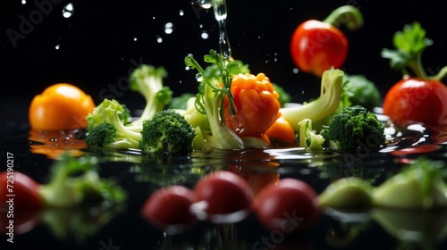 Vegetable Freshness in Water.