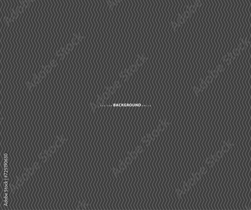 Zig Zag lines pattern. Wavy line background. Wave texture vector - illustration