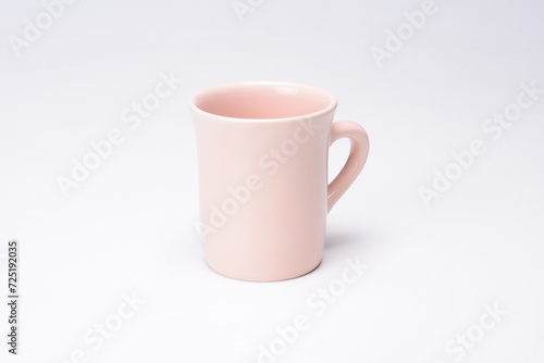 ピンクのマグカップ