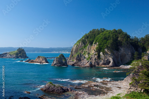 深浦町の海と岩 © kiyo