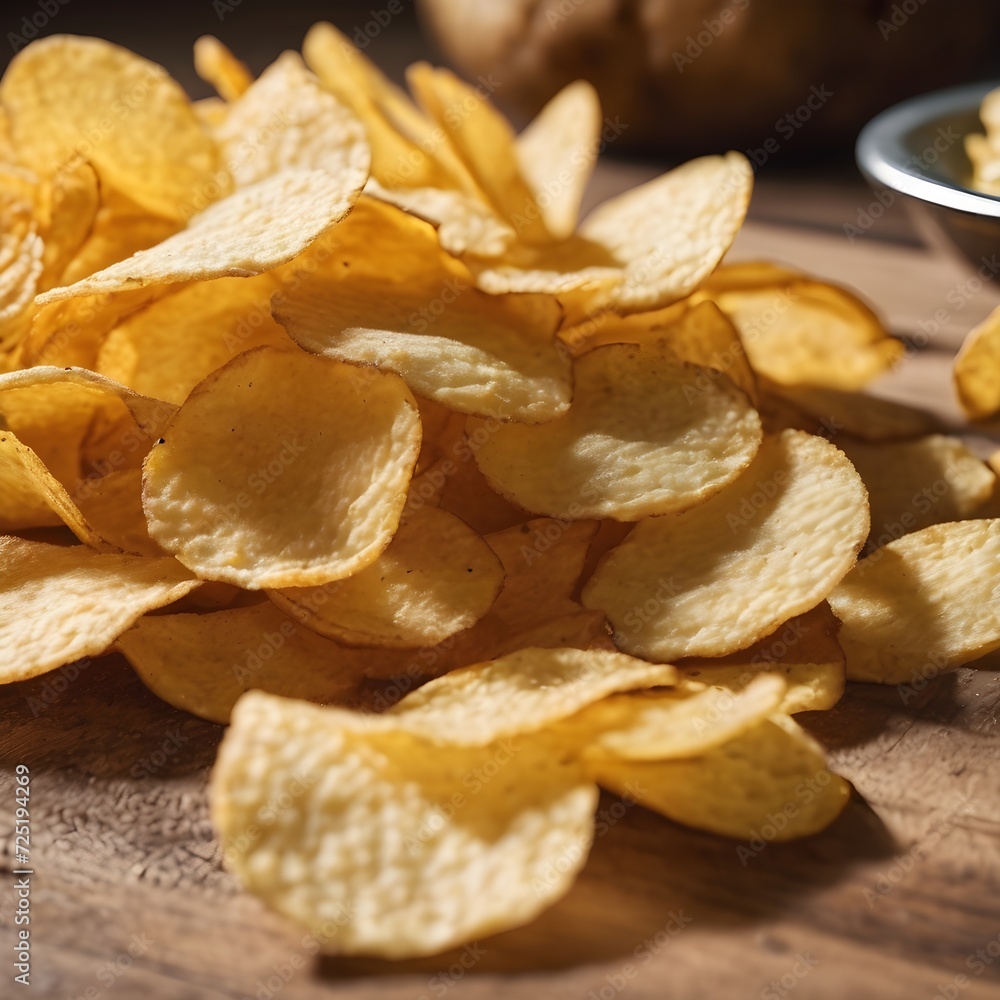 Potato Chip Background Very Cool