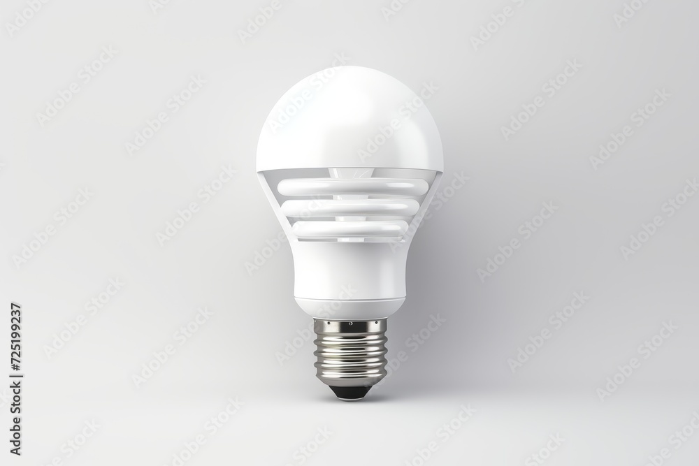 Close-up light bulb on white background Close-up light bulb on white background