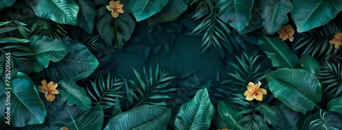 jungle green background