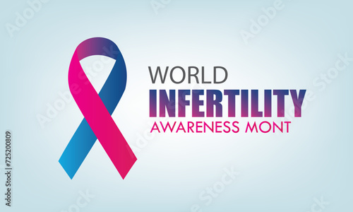 World Infertility Awareness Month vector design. Simple and Elegant Design
