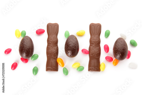 Chocolate easter bunnies an...