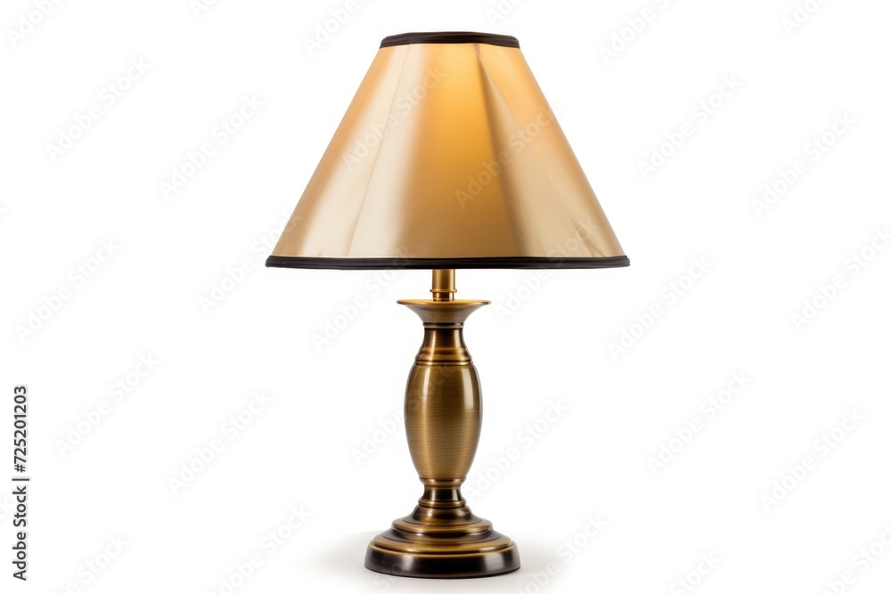 Table lamp isolated on white background Table lamp isolated on white background