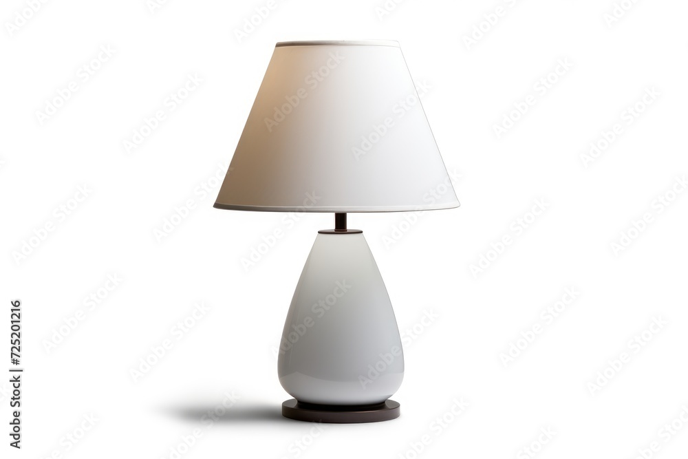 Table lamp isolated on white background Table lamp isolated on white background
