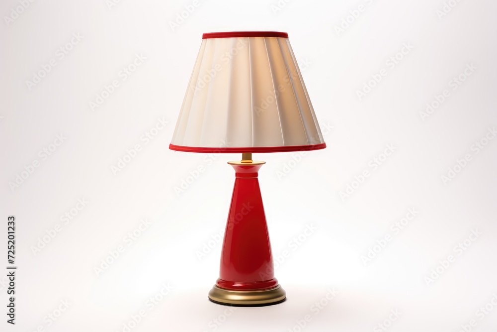 Obraz premium Table lamp isolated on white background